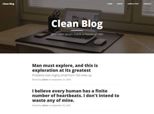 Clean Blog
