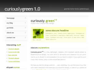 Curiously Green 1.0
