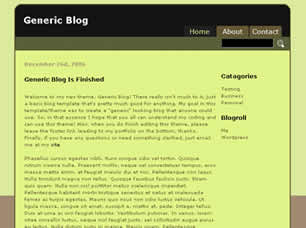 Generic Blog