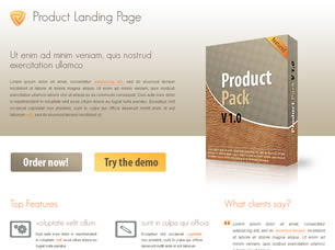 Product Landing Page