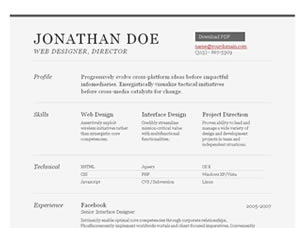 Sample Resume