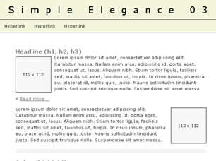 Simple Elegance 03