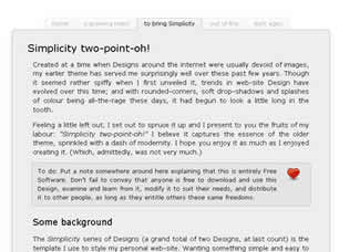 Simplicity two-point-oh!