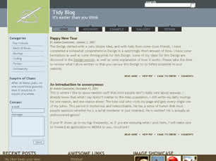 Tidy Blog